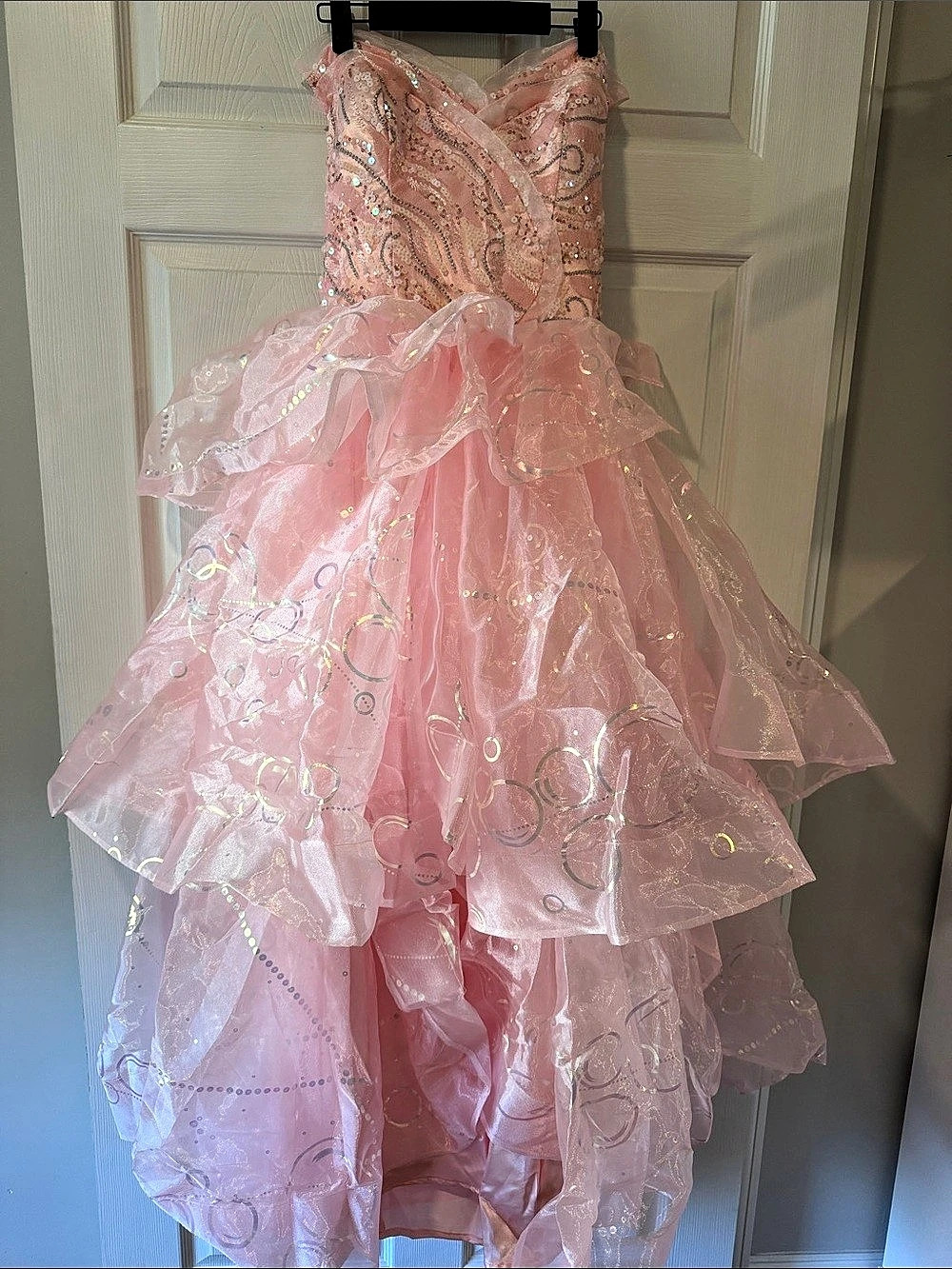 Spirit Halloween Glinda Custom Dress Size Small Like New